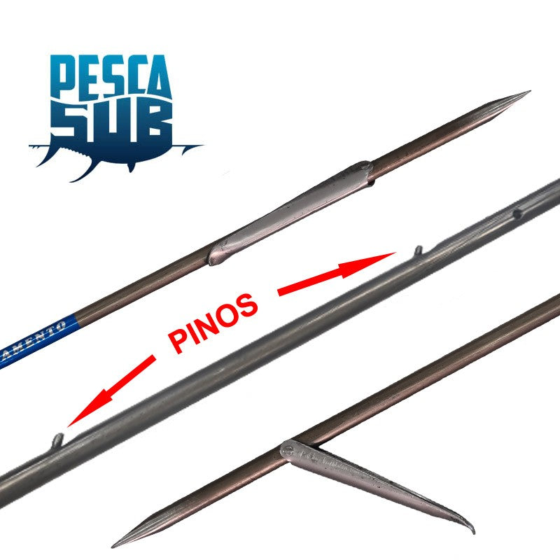 Arpão Divecom Super Inox Especial 7mm (pinos)