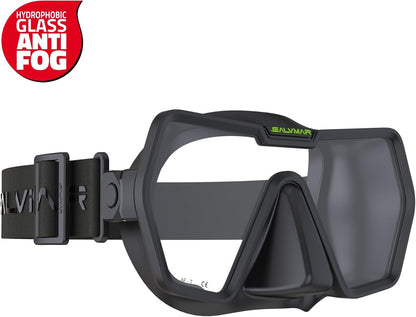 Máscara Salvimar Drake Black Anti-Fog