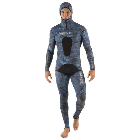 Rash Guard SEAC Blue Moon – Camuflagem Azul