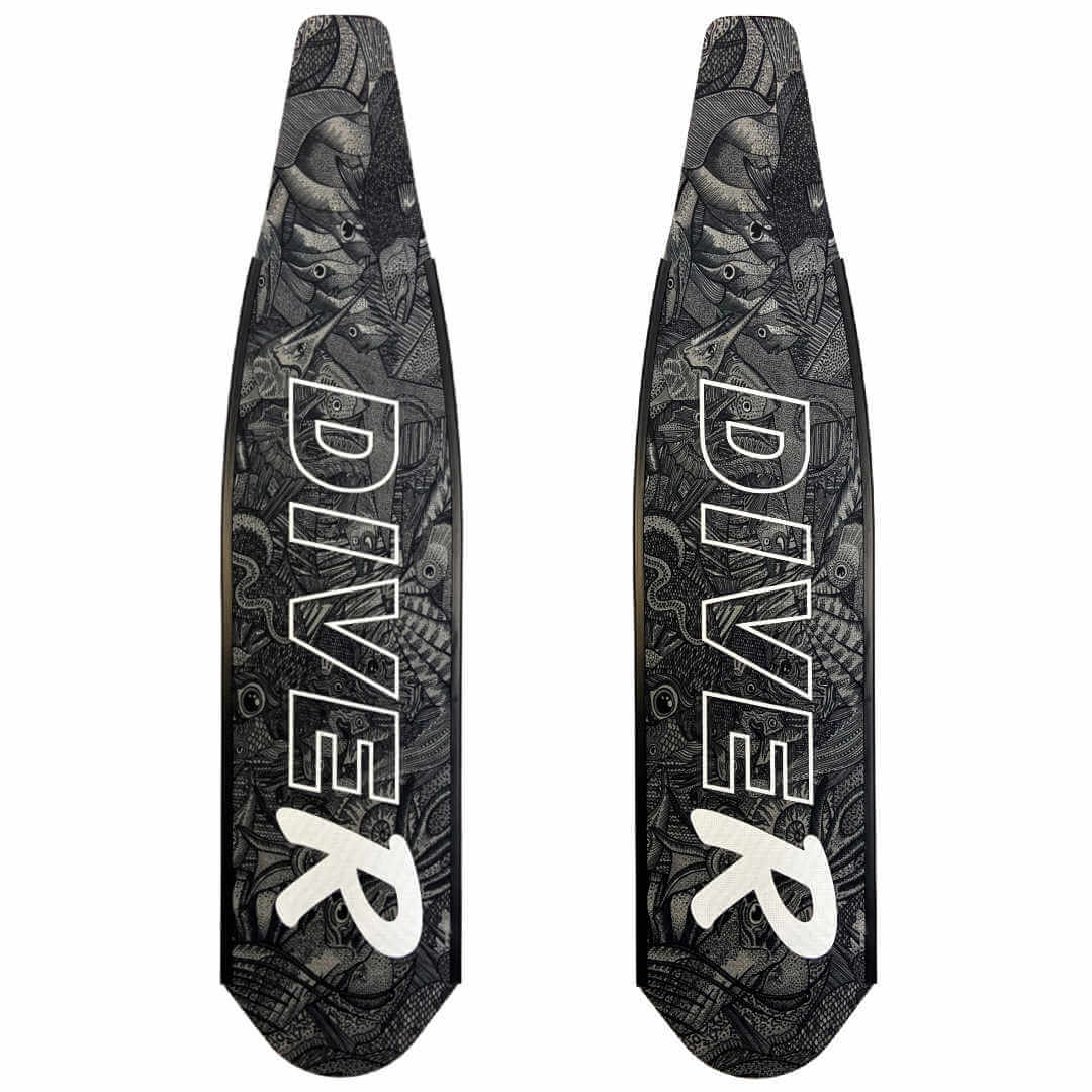 NADADEIRA  DIVER Single Reef Life (B&W)