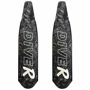 PALA  DIVER DIVER Single Reef Life (B&W)