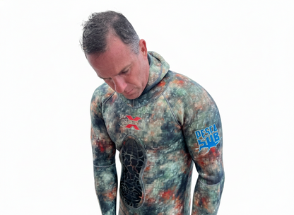 Roupa Xdive Yamamoto Stretch Open Cell 3 mm Camuflada