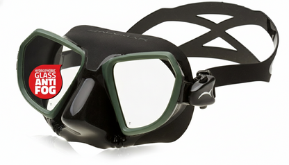 Máscara Salvimar Noah Black/Green Anti-Fog