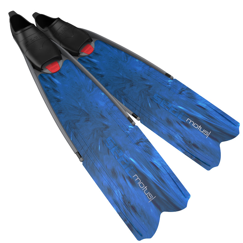 Nadadeiras Seac Sub Motus Camo – Blu / Verde