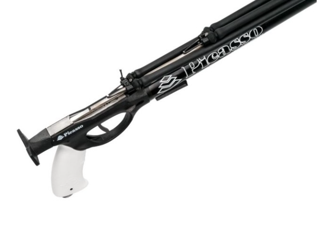 Arbalete Picasso Magnum EVO Rail (Preta) (acompanha carretilha e cabo)