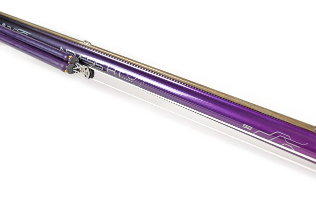 Arbalete Sigalsub Nemesis HT INVERTER ROLLER  – Edição Especial Roxo (Purple) com carretilha EDY 80 Derlin