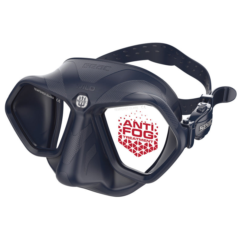 Máscara Seac Sub Wild Anti-Fog – Black / Blue / Brown