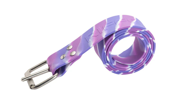 Cinto Riffe em Silicone com fivela inox Marseille - Cosmic Purple