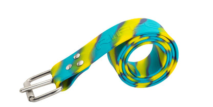 Cinto Riffe em Silicone com fivela inox Marseille - FAD Blue