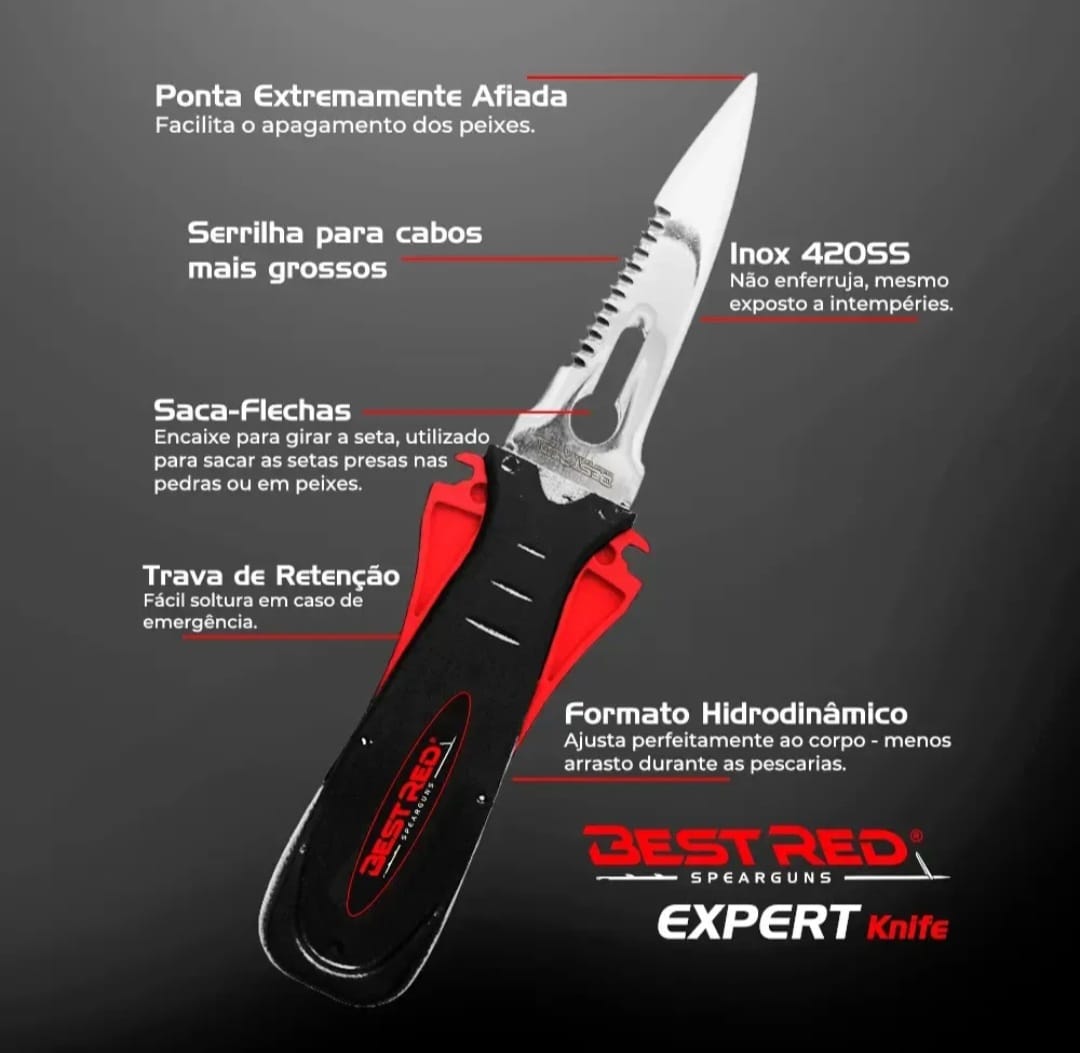 FACA Best Red Falcon Saca Flechas