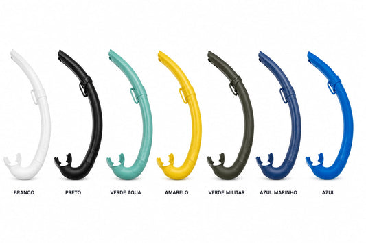 Snorkel Respirador Salvimar Bite Air - Diversas Cores