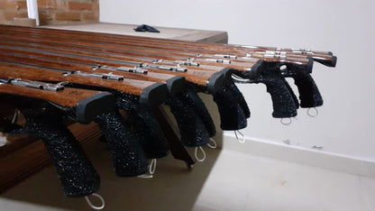 Arbalete Pesca Sub Madeira-Carbono (artesanal)