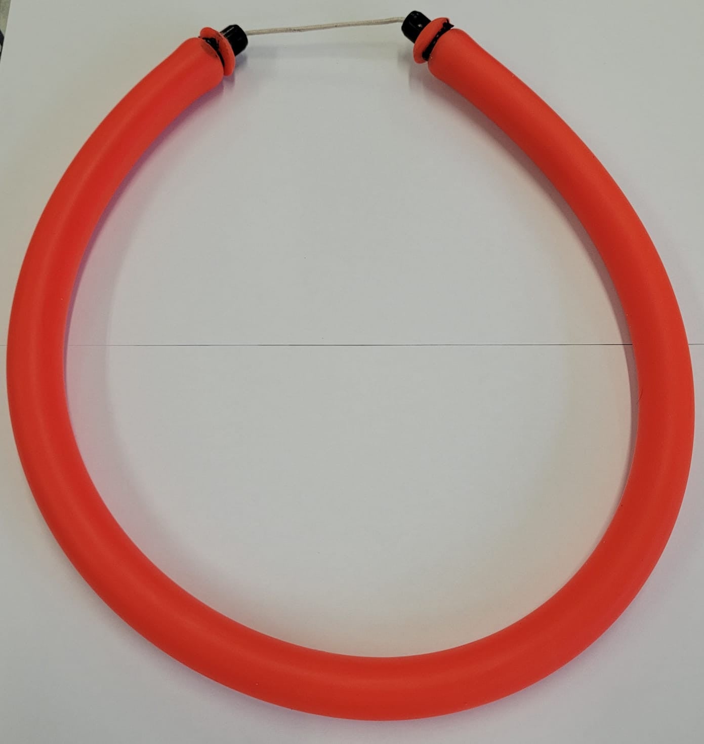 Elástico 17mm Salvimar circular  Fluo Red S400