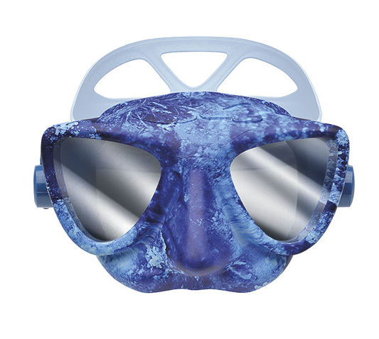 Máscara C4 Plasma Blue (mirrored lenses) espelhada
