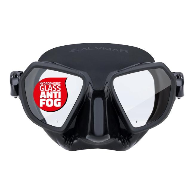 Máscara Salvimar Noah Comfort Fit Anti-Fog Black