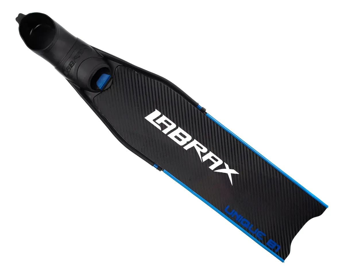 Nadadeira LABRAX UNIQUE 81 em carbono T4 com calçadeira Pathos