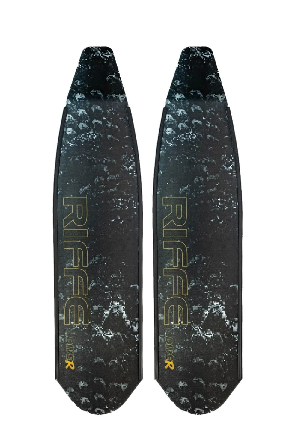 Pala  RIFFE BY DIVER VORTEX COMPOSITE CARBON FIBER FIN BLADES - MEDIUM
