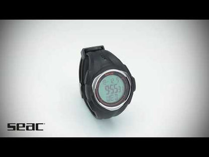 Computador de Apneia Seac Sub Partner Black