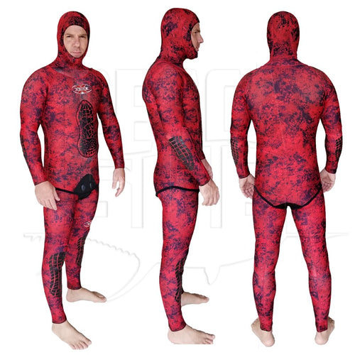 Roupa Xdive Hiperflex Forro Duplo 1.5mm - Vermelho