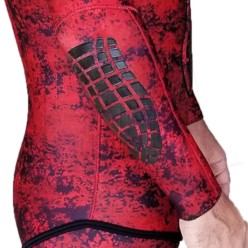 Roupa Xdive Hiperflex Forro Duplo 1.5mm - Vermelho