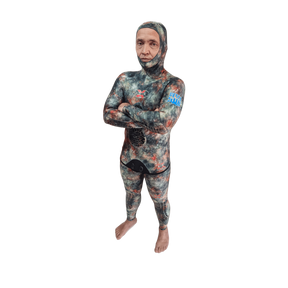 Roupa Xdive Yamamoto Stretch Open Cell 3 mm Camuflada