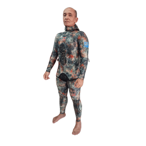 Roupa Xdive Yamamoto Stretch Open Cell 3 mm Camuflada