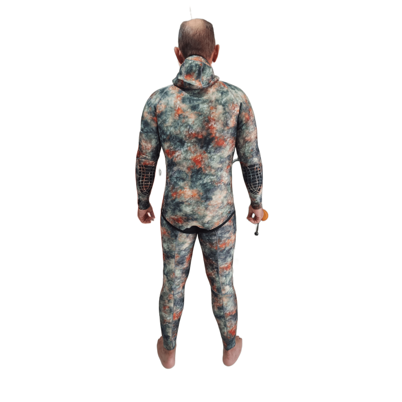 Roupa Xdive Yamamoto Stretch Open Cell 3 mm Camuflada