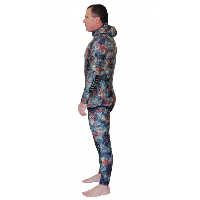 Roupa Xdive Yamamoto Stretch Forro duplo 1,5mm - Camaleão