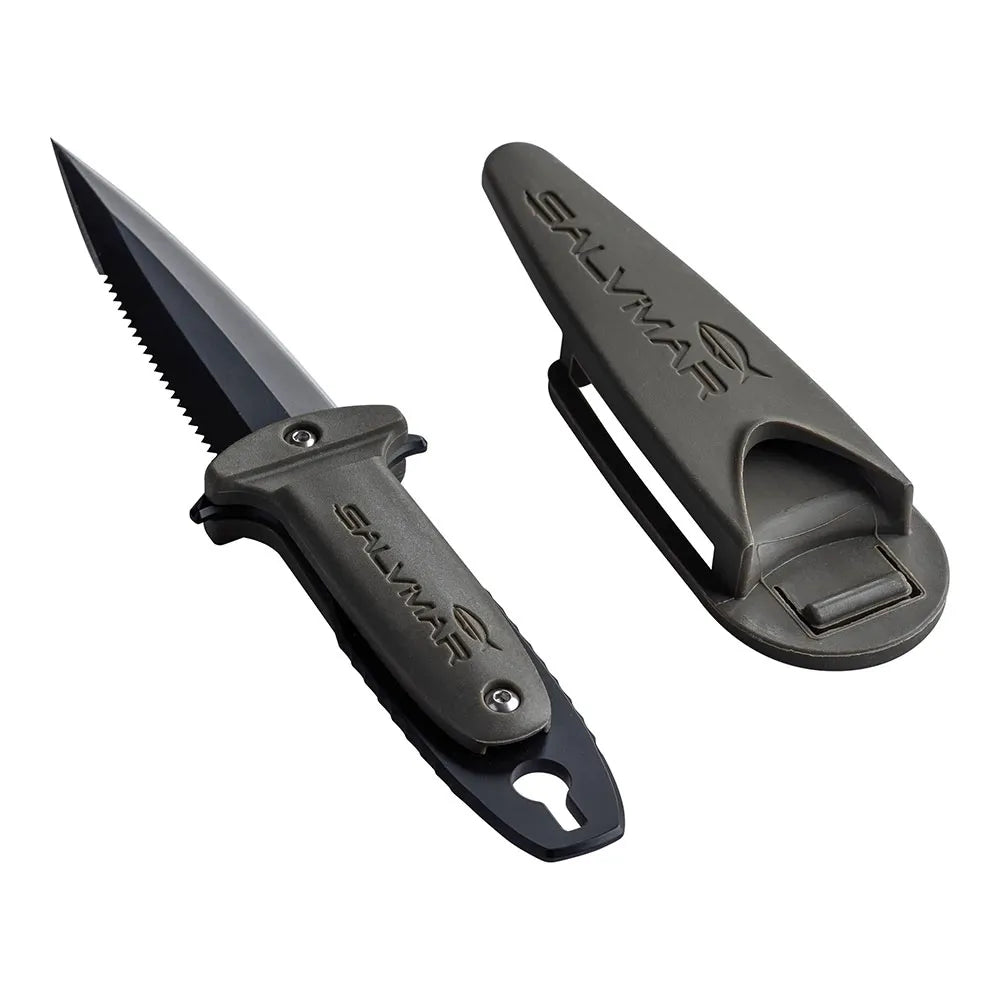 Faca Salvimar ST-Atlantis BLACK BLADE
