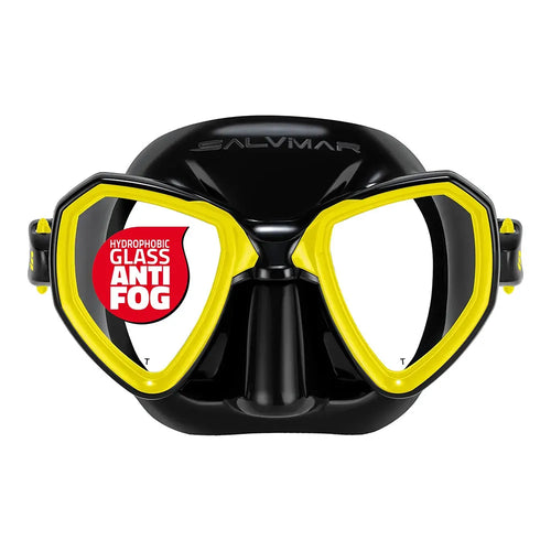 Máscara Salvimar Morpheus Black/Yellow Anti-Fog