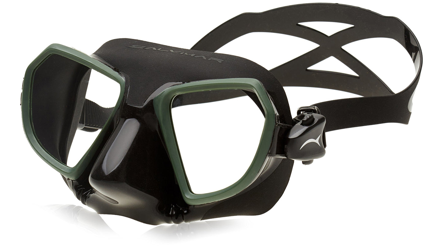 Máscara Salvimar Noah Black/Green Anti-Fog
